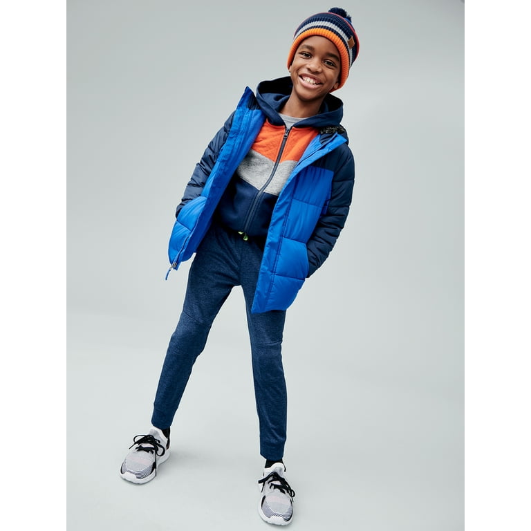 Wonder Nation Boys Exclusive Bubble Puffer Jacket Sizes 4 18