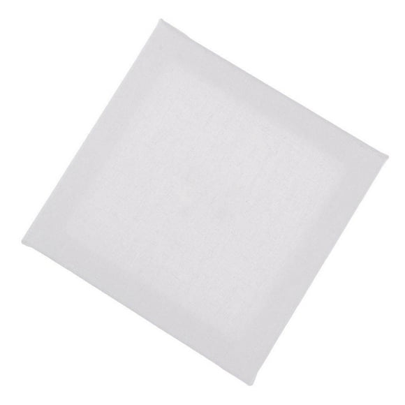 Xingzhi White Blank Canvas Board Wooden Frame For Oil Acrylic Painting 20x20x1.6cm
