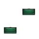 thumbnail image 2 of Minnieouse Cartera de tipo largo para mujer, monedero de cuero con bolsillo para monedas, monedero portátil para mujer, tarjetero, billetera, Verde 2piezas, 2 of 6