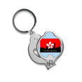 thumbnail image 1 of Hong Kong Architectural Landscape Outline Finger Nail Clippers Scissor Stainless Steel Cutter, 1 of 3