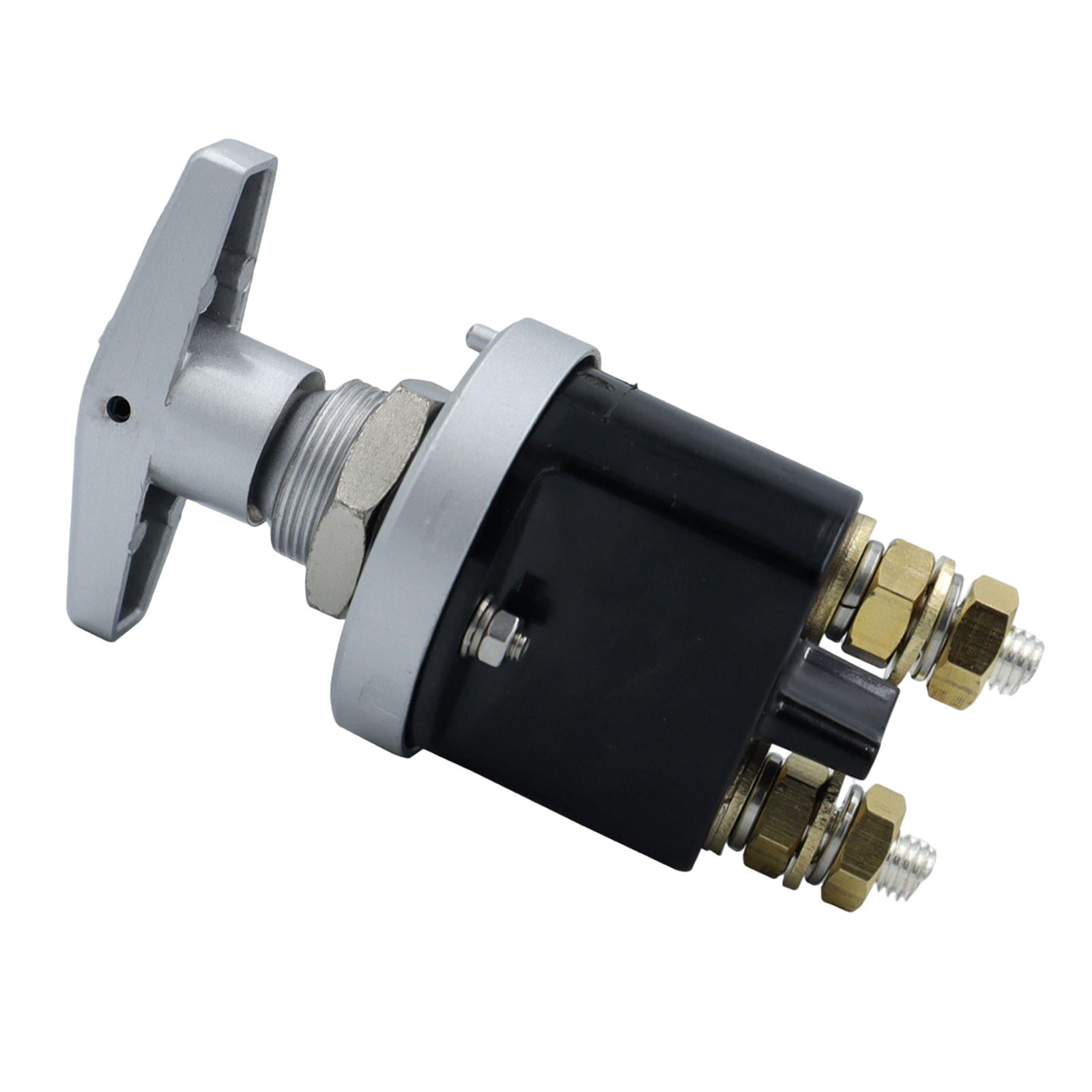 Nishiyuenyi 20247 Battery Disconnect Switch, Fixed Handle Isolator Battery Power Switch Kill