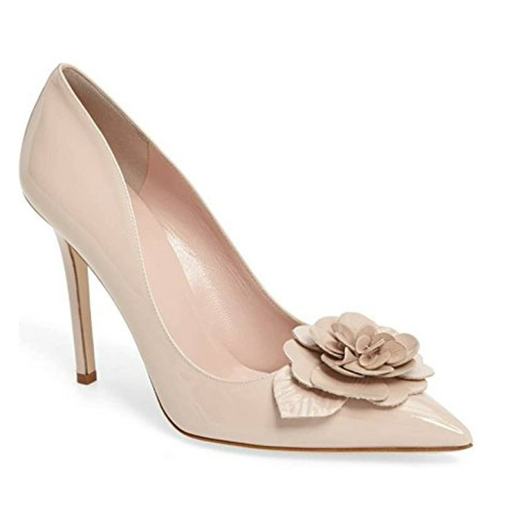 Kate Spade New York Womens Linden Leather Pointed Toe Classic Pumps Walmart