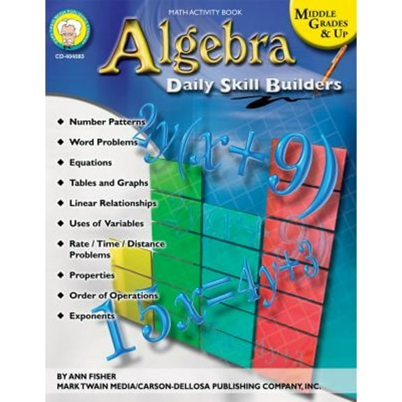 Pre-Owned Algebra, Grades 6 - 12 (Paperback) 9781580374422