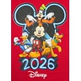thumbnail image 2 of Disney Mickey & Friends 2026 Red Adult Tee Shirt, XS - 2XL (Unisex), 2 of 4