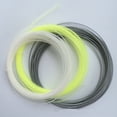 thumbnail image 6 of Repair  Soft High Elasticity Replacement Accessories Sport Supplies 1.35mm 12M Polyester Nylon Titanium Wire Racquet Thread Tennis Racket String WHITE, 6 of 8