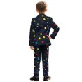 thumbnail image 5 of Whosucclay Stars Pattern Suit for Boys, Polyester Fabric Durable Boys Suit Outfit for Wedding Photograph, 2 Piece Boys Suit Set, 5 of 10