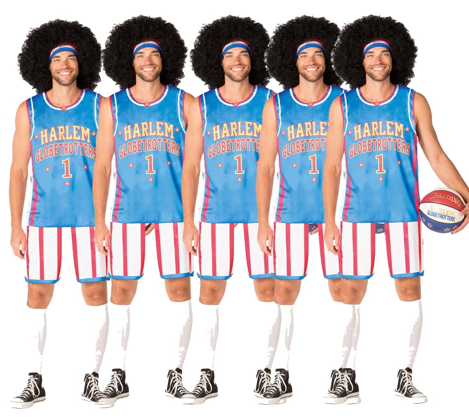 Harlem Globetrotters Team Costume Set - 5 pieces - Walmart.com