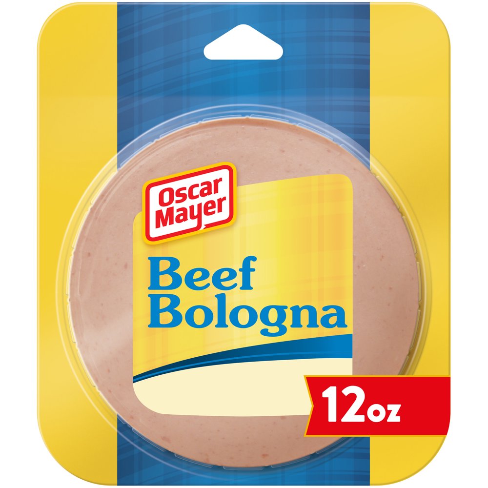 Oscar Mayer Beef Bologna Sliced Lunch Meat, 12 oz Pack