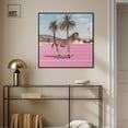 thumbnail image 3 of Zebra Skate Canvas Pop Art Prints by Art Remedy, Black Frame, 30" x 30", 3 of 7