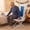 Blue, variant on Electric Floor Lift for Elderly Fall Recovery, 2-in-1 Waterproof Bath Lift Chair for Tub with Remote Control, Portable Foldable Emergency Lift Assist, 275 lbs Capacity Medical Home Care Equipment