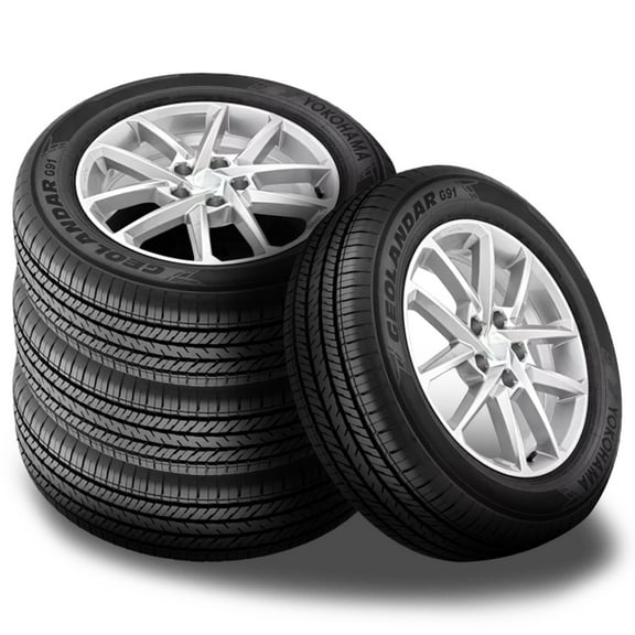 4 Yokohama Geolandar G91L 225/60R17 99H All Season Truck SUV CUV Tires 110193414 / 225/60/17 / 2256017