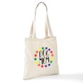 thumbnail image 6 of CafePress - Rainbow Dog Mom Tote Bag - Unisex Canvas Tote Bag, Beige, 1-Piece, 6 of 6