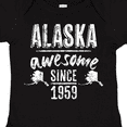 thumbnail image 4 of Inktastic Alaska Awesome Since 1959 Boys or Girls Baby Bodysuit, 4 of 5