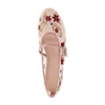 thumbnail image 5 of Time and Tru Women's Floral Mesh Mary Janes, 5 of 6