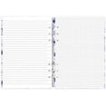 thumbnail image 2 of Filofax Clipbook, Refillable Patterns Notebook, Indigo Floral, A5 (8.25" x 5.75") Ruled, Plain and Quadrille Notes Pages, Undated Planner, Yearly, Monthly and Weekly Calendar (B023624), 2 of 3
