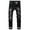 Black, variant on Work Pants For Men Ripped Straight Leg Slim Fit Hole Mens Linen Pants,Blue,30