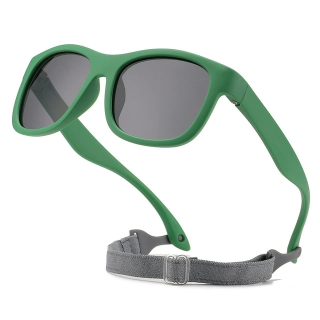 Gafas de sol polarizadas para bebé HJSTES con montura flexible TPEE 0-3 años