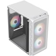 thumbnail image 2 of Gabinete ACTECK DOOM PRO MESH GI730M Micro ATX Mini Torre 3 Fan Fuente 600W Cristal Templado Frente Malla, 2 of 6