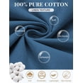 thumbnail image 5 of COOFANDY Men's 2 Piece Linen Beach Outfits Short Sleeve Button Down Shirts Loose Pants For Men, 5 of 6