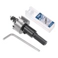 thumbnail image 4 of Uxcell Sierra de corona HSS de 22mm para taladro de acero inoxidable y metal, 4 of 5