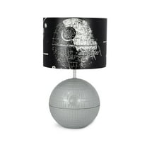 Robe Factory RBF-12578-C Star Wars Death Star 3D Touch Lamp, Led Lamp With Printed Shade, 14 Inches