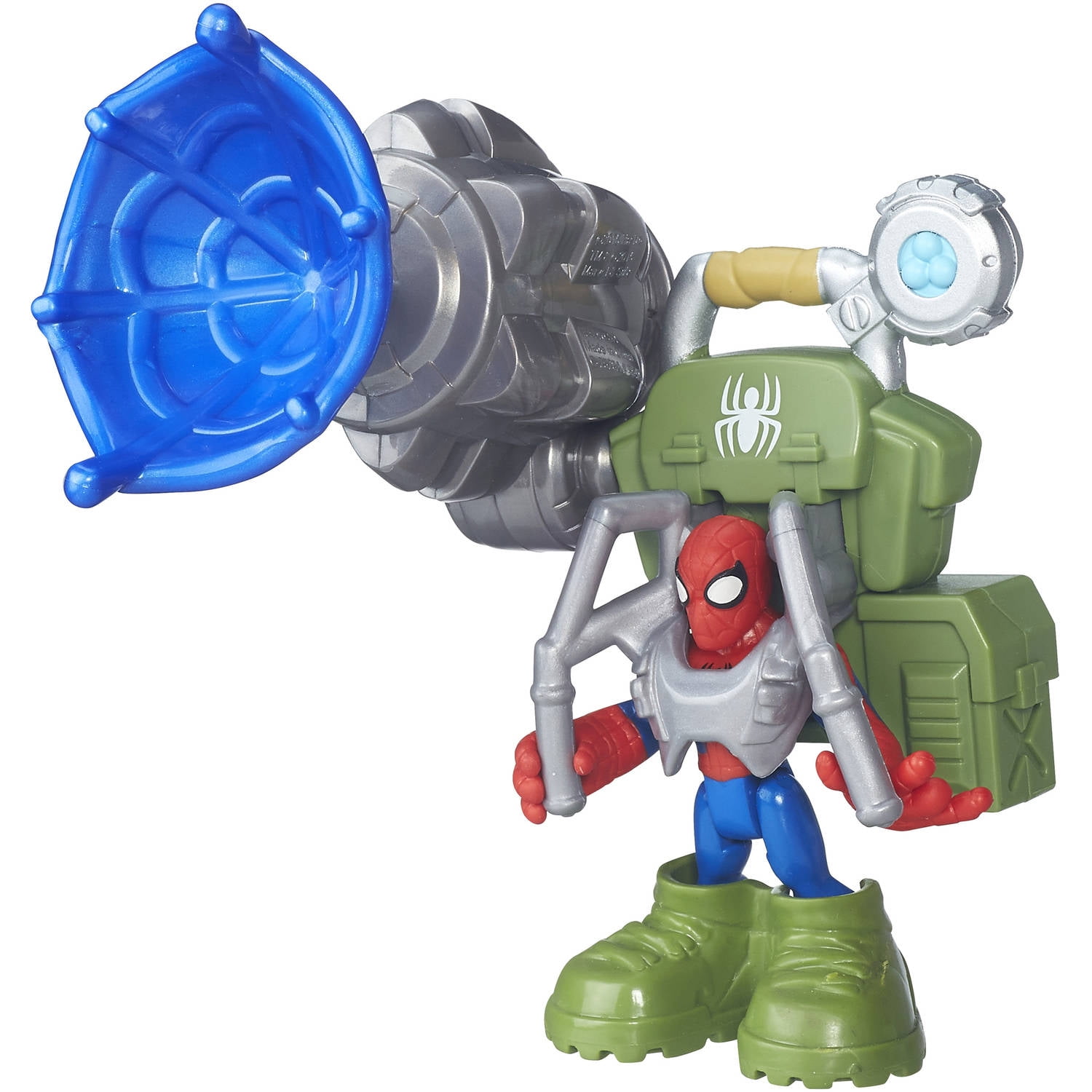 playskool heroes marvel super hero adventures stark tech armor with tony stark figure
