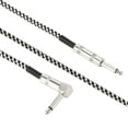 thumbnail image 4 of Cable de guitarra, altavoz con efecto de bajo, Cable de conexión de Audio, piezas de instrumentos musicales eléctricos, 10 metros, 4 of 12