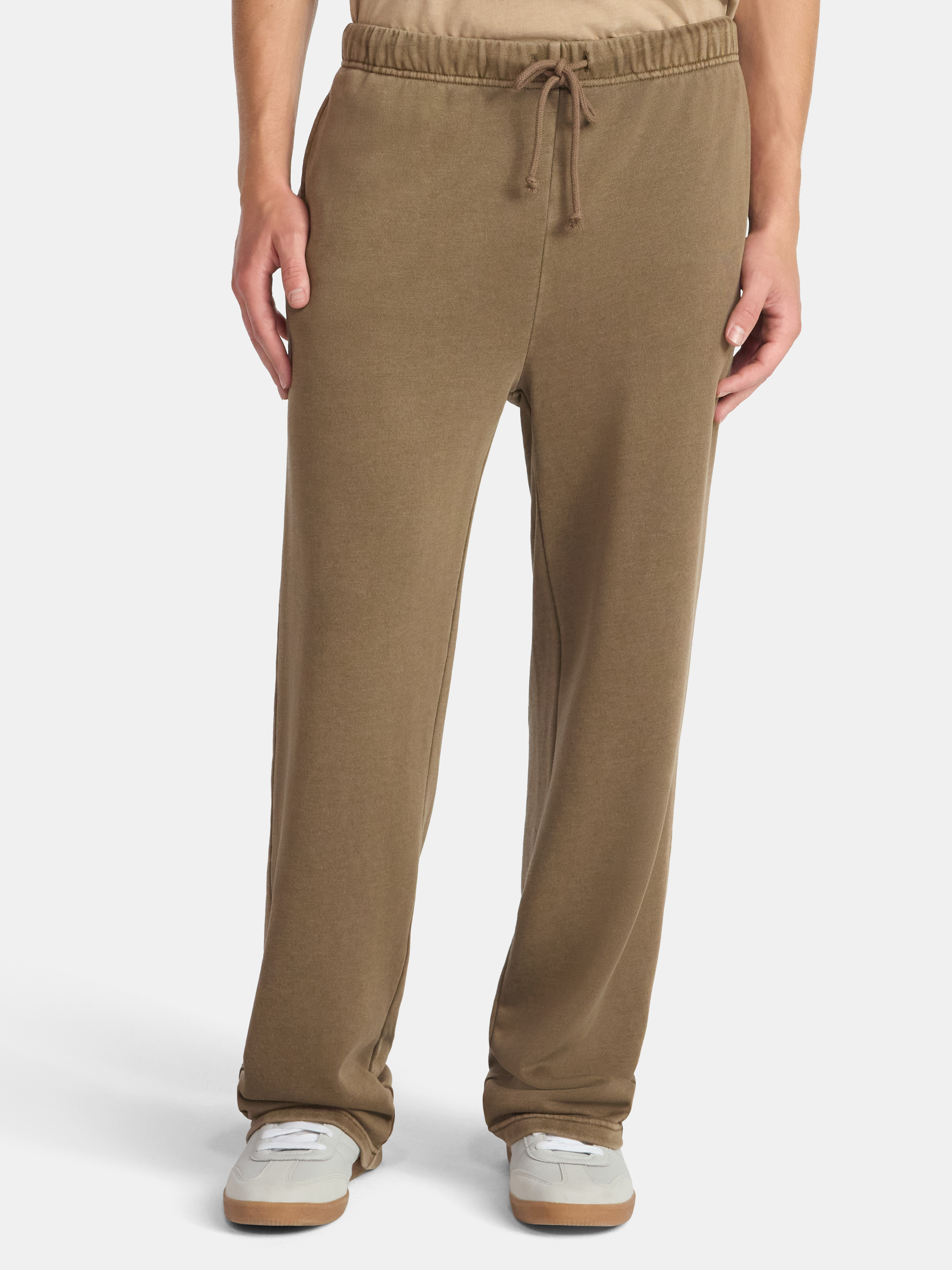 No Boundaries Soft Fleece Vintage Straight Sweatpants, Men's XS-5XL