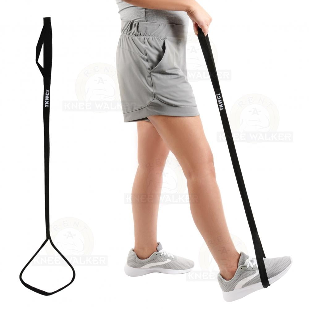 Leg Lifter Strap Rigid Foot Loop, Hand Grip, Ideal for Seniors