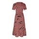 thumbnail image 3 of Vestido de Manga Corta para Mujeres Vestido de Verano de Cuello Redondo Impreso, Poliéster de Tamaño Verdadero Diario Y Vestido de Fiesta, 3 of 4
