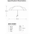 thumbnail image 4 of 1PCS Portable Mini Travel Sun Umbrella (Fits in a Handbag) — Compact & Space-Saving, UV-Protective, Lightweight & Easy to Carry, Windproof & Durable — Suitable for Men, Women, and All Ages,F, 4 of 8