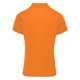 thumbnail image 2 of Premier- Polo de manga corta Coolchecker para mujer (Naranja neón), 2 of 2