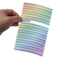 thumbnail image 5 of 20pcs 9x0.7cm 3.54"x0.28" Car Wheel Rim Sticker Motorcycle Luminous Warning Stickers Tape Strips Universal Multicolor, 5 of 6