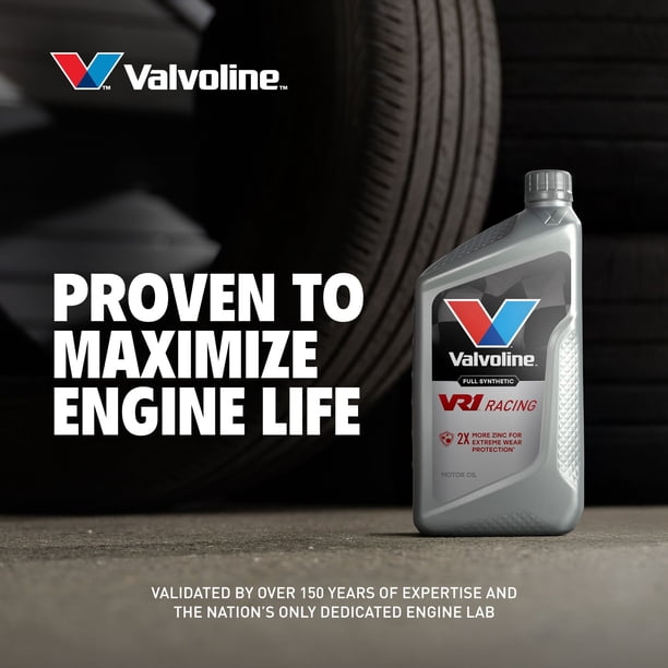 Valvoline, Racing Full Synthetic Motor Oil, 20W-50, 1 QT - Walmart.com