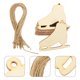 thumbnail image 3 of 20 sets Festival de madera de madera Festival Diy Piezas de madera colgantes colgantes, 3 of 6