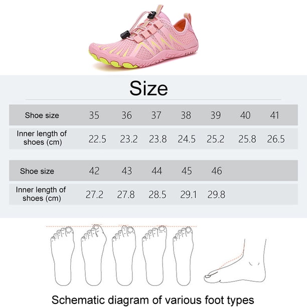 Zapatos De Agua Para Nadar Zapatillas de buceo antideslizantes Zapatos de agua cómodos Suministros para exteriores (Rosa 37) Hugtrwg Para Estrenar