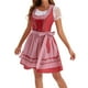 thumbnail image 1 of Vestido de Manga Corta para las Mujeres, Vestido Casual de Cuello en V de Bolsillo de Impresión de Moda Sexy Hecho de Poliéster Ligero para el Verano, Vestido de Verano para las Mujeres, 1 of 6