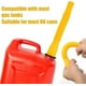 thumbnail image 4 of Xihbxyly Kit de Repuesto para Boquilla de Tanque de Gasolina, Diseño Antiderrames, Material Hdpe, Manguera Flexible, Longitud de 8.1 Pulgadas, Compatibilidad Universal, Bidones de Aceite con Abertura, 4 of 7