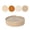 Ginger, variant on Woven Cotton Rope Coaster Set 7 Inch Round Absorbent Heat Resistant Mug Mats Durable Table Protection Pads for Drinks Tea Coffee Bowls Countertop Home Kitchen Dining Decor Gray 4