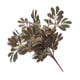 thumbnail image 3 of Planta artificial hoja de mesa centro de mesa decoración de plantas banquete de boda tela de seda hojas falsas, verde rosa 9 Ramo Methold  HA6948-03B, 3 of 5