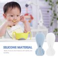 thumbnail image 5 of Oecoator 2 Pcs Baby Cutlery Squeeze Feeding Spoon Silicone Baby Food Spoon Pouch Spoon, 5 of 6