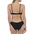 thumbnail image 5 of Cyn & Luca Juniors Solid Ruched Bikini Brief Bottom X-Large Black, 5 of 5
