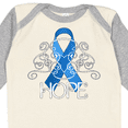 thumbnail image 4 of Inktastic Hope-Colon Cancer Awareness Boys or Girls Long Sleeve Baby Bodysuit, 4 of 5