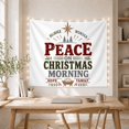 thumbnail image 5 of Peace Beneath a Star and Trees, Above a Manger on Festive Morning, Nostalgic Vintage for Faith Fans, Nativity Art, Christmas Gift, Tapestry Wall Hanging for Bedroom and Dorm, 5 of 7