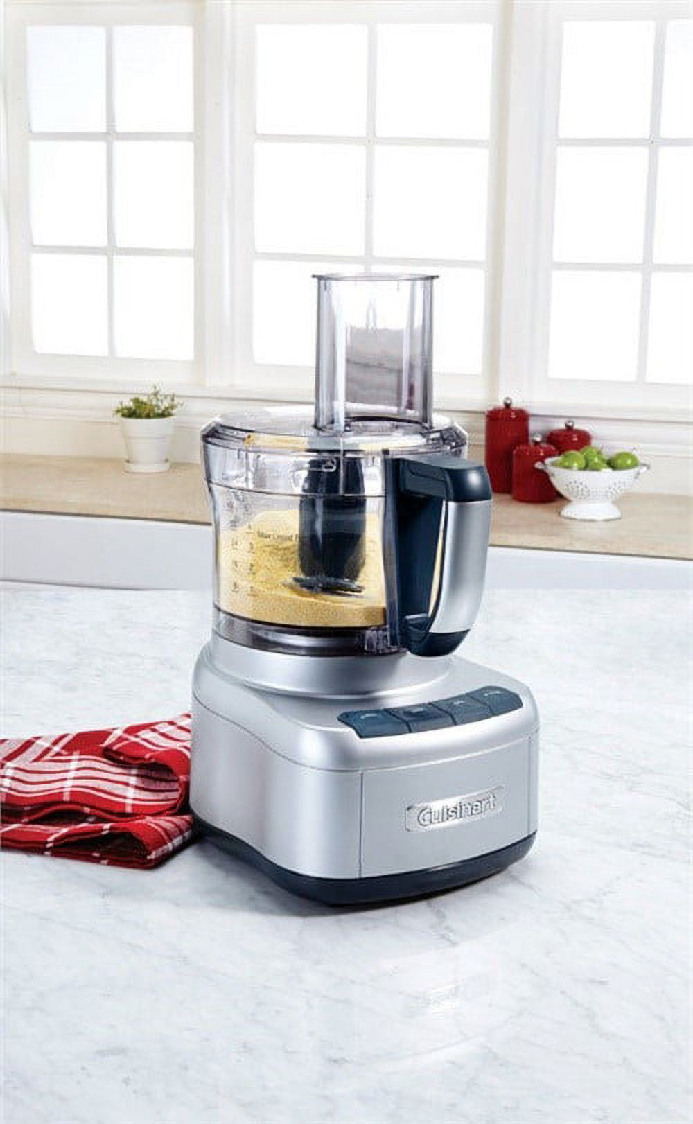  8 Cup Food Processor by Cuisinart, 350-Watt Motor, Medium to  Fine Slicing Discs, FP-8SV & DLC-2ABC Mini-Prep Plus 24-Ounce Food- Processors, 3 Cup, Brushed Chrome and Nickel : Home & Kitchen