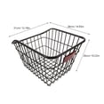 thumbnail image 2 of CHUANK 1 Set Bicycle Basket Scooter Basket Replacement for Adult Rear Bike Basket Compatible with Scooter and Bicycle, 2 of 8