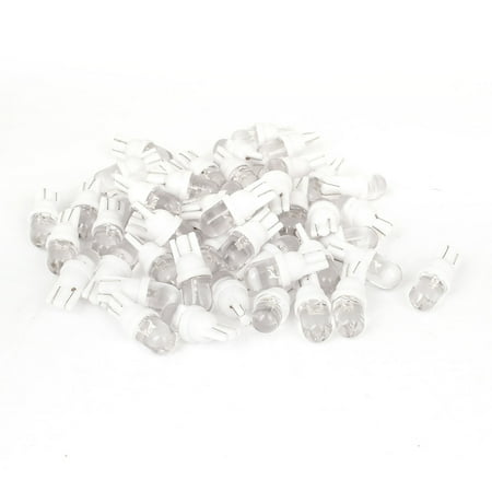 

Unique Bargains 50pcs Car White T10 194 168 W5W Wedge LED Bulbs Turn Signal Light Lamps DC 12V