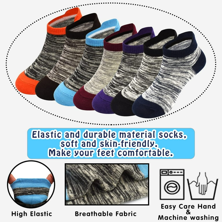 Hycles Kids Athletic Ankle Socks 12-Pack Striped photo 3