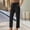 *Black, variant on ClodeEU Women's Spring Linen Blend Drawstring Straight Leg Cropped Pants,Solid Color Casual Trousers Black,Womens Plus XXXXXL