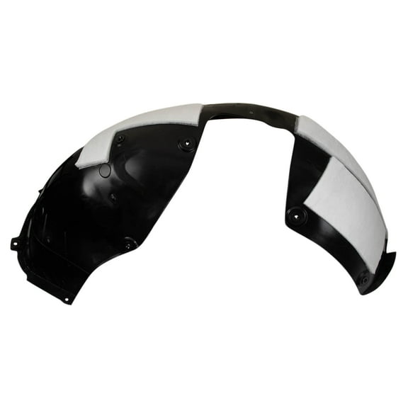 TRQ Front Right Inner Fender Liner Black Passenger Side Fits Select 2020-2022 Kia Sportage KI1249163